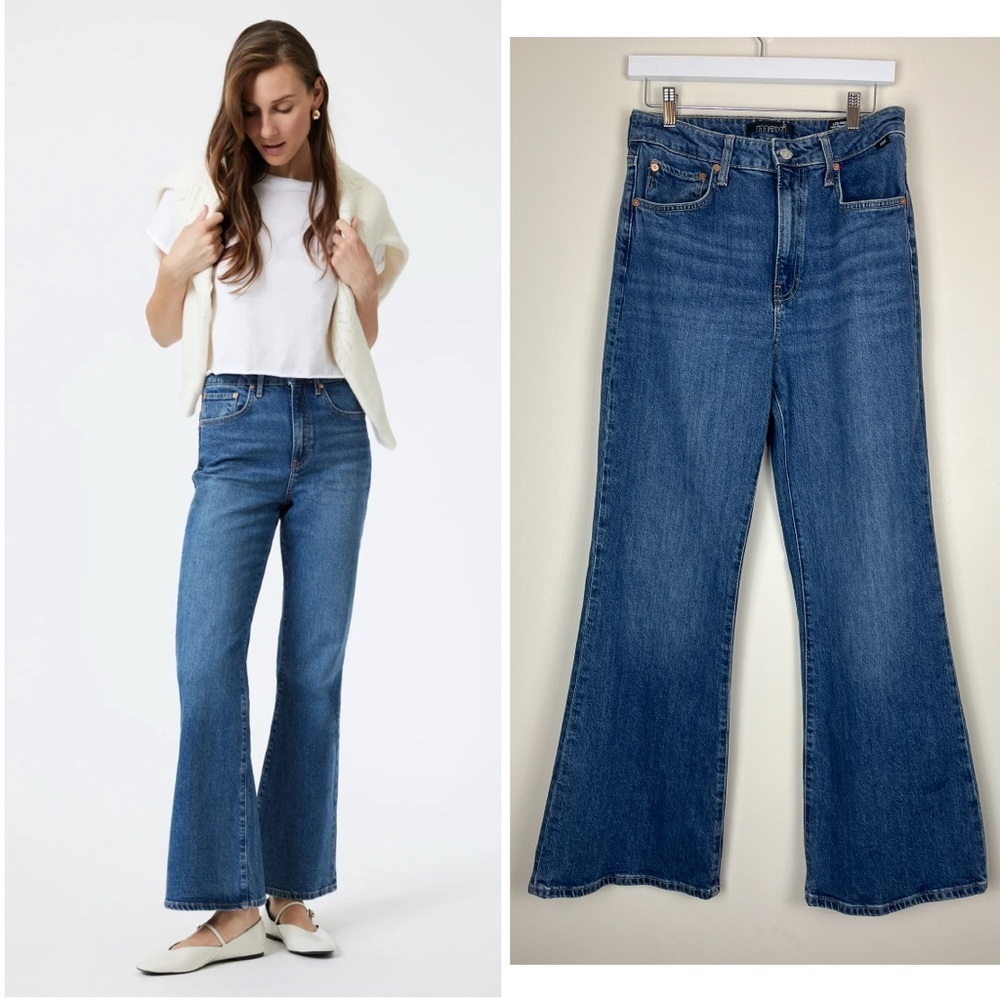 MAVI Women’s Los Angeles High Rise 70s Flare Jeans - Picture 1 of 6